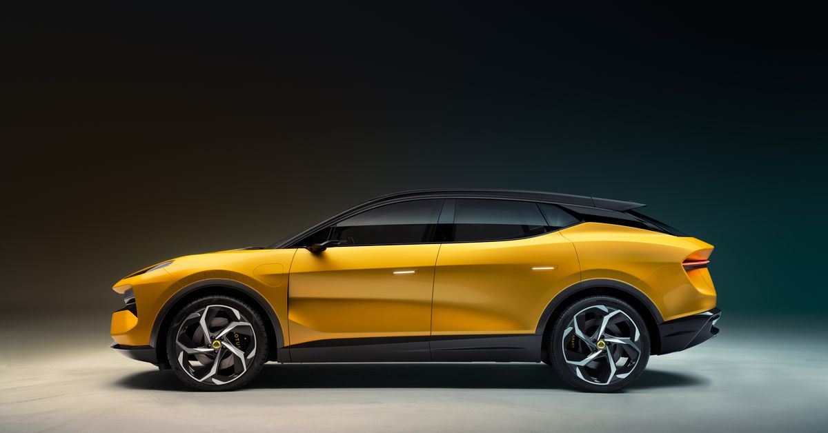 The Lotus Eletre is an electric SUV with hints of hypercar