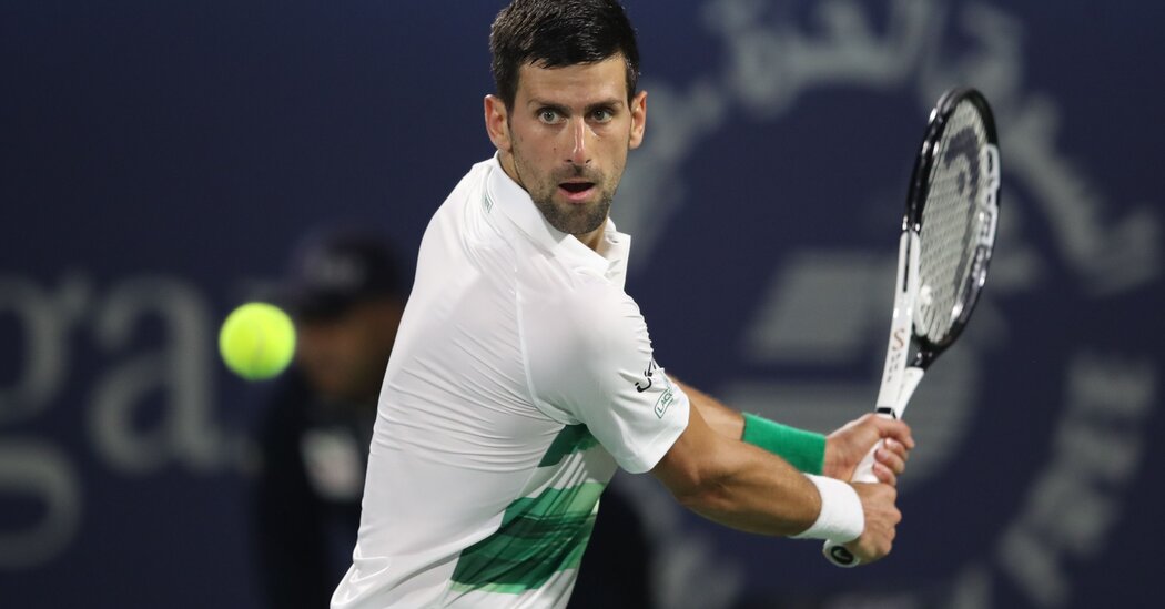 Djokovic Is Included in Indian Wells Draw Despite Unclear Vaccination Status