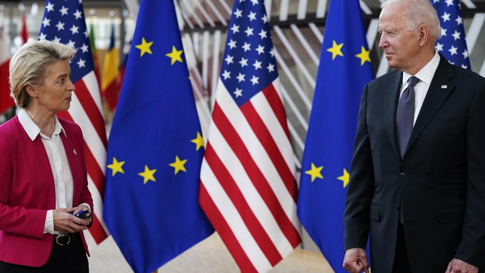 Joe Biden lands in Brussels to send Putin a message of Western unity