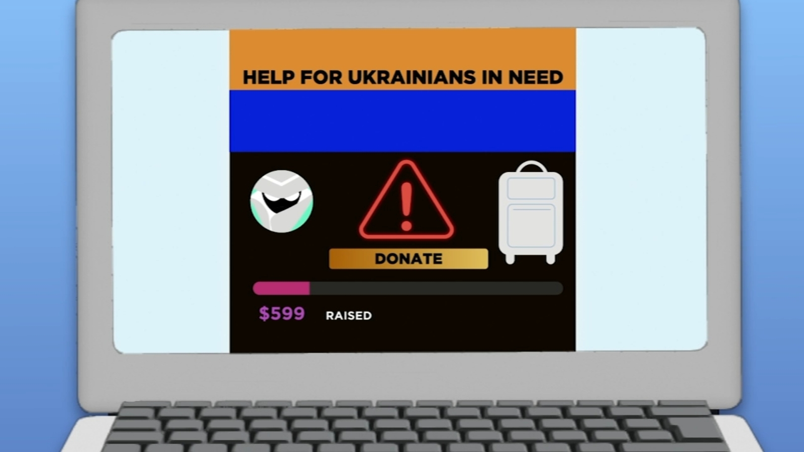 How to spot scams pretending to raise money for Ukraine during war with Russia