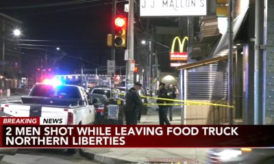2 men shot after leaving food truck in Northern Liberties section of Philadelphia