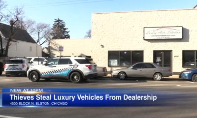 Thieves steal 9 vehicles from luxury auto business on Northwest Side, police say