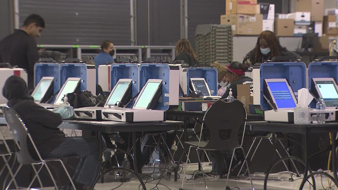 Trial run held to test Harris County’s election equipment and system