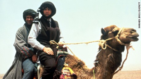 Dan Aykroyd and Chevy Chase in the 1985 film &#39;Spies Like Us&#39;