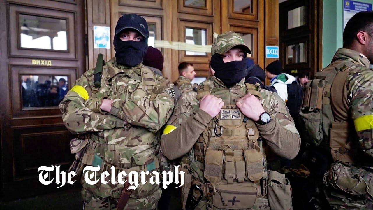 Meet the British volunteers who signed up to fight for Ukraine