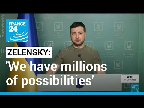 War in Ukraine – Zelensky: 'We have millions of possibilities for our future' • FRANCE 24 English