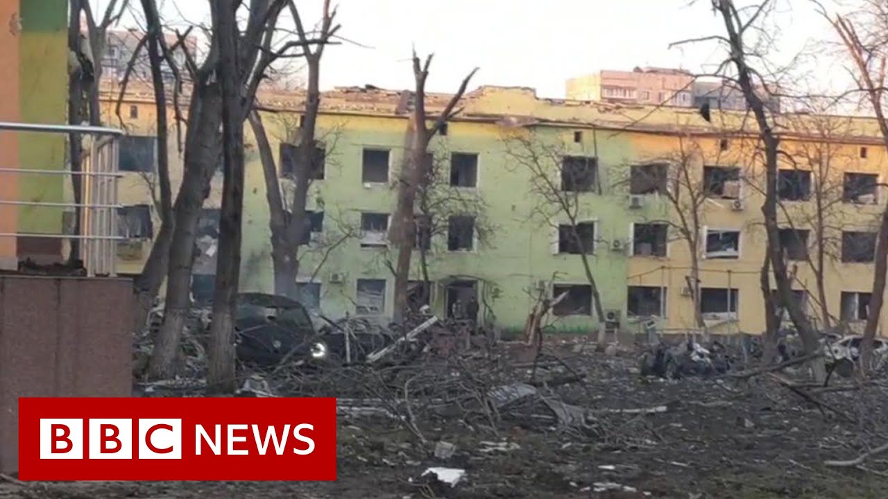 Maternity and children’s hospital in Ukraine ‘destroyed’ by Russian shelling – BBC News