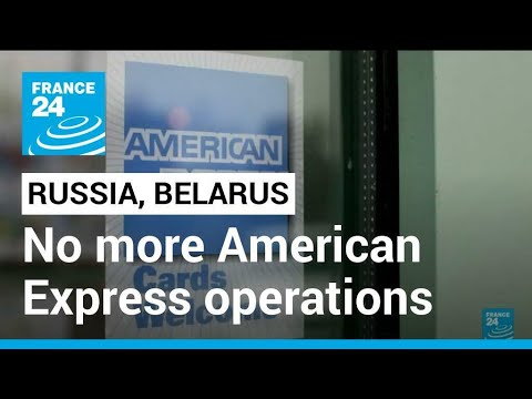 American Express suspends operations in Russia and Belarus, joining other credit card giants