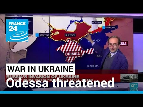 Zelensky warns Russia preparing to shell Odessa • FRANCE 24 English