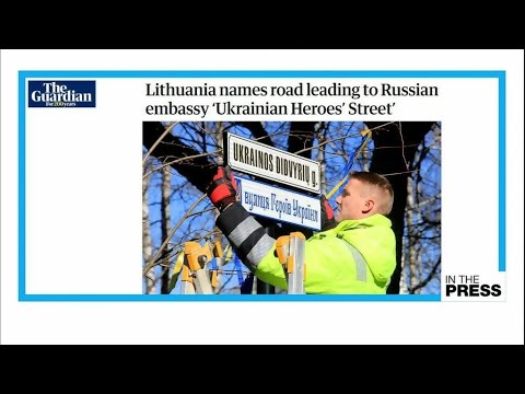 European cities name streets of Russian embassies after 'Ukrainian heroes' • FRANCE 24 English