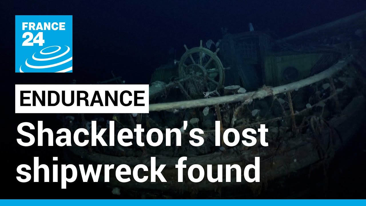 Endurance: Shackleton's lost shipwreck found off Antarctica • FRANCE 24 English