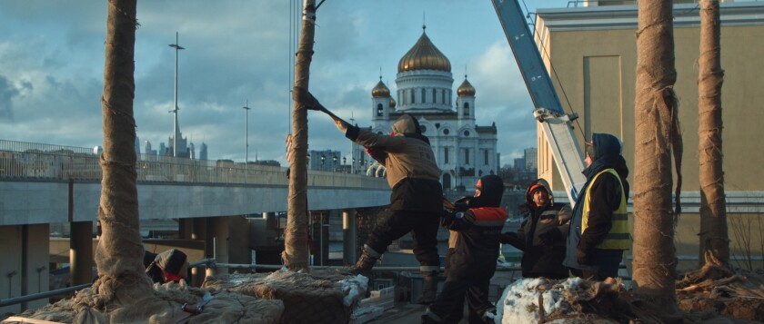 "GES-2," by Nastia Korkia, is one of two documentaries featured at the True/False film festival by Russian filmmakers.
