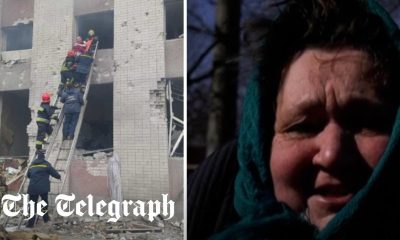 ‘It’s impossible to convey what I feel’: Chernihiv resident in despair after Russian strikes