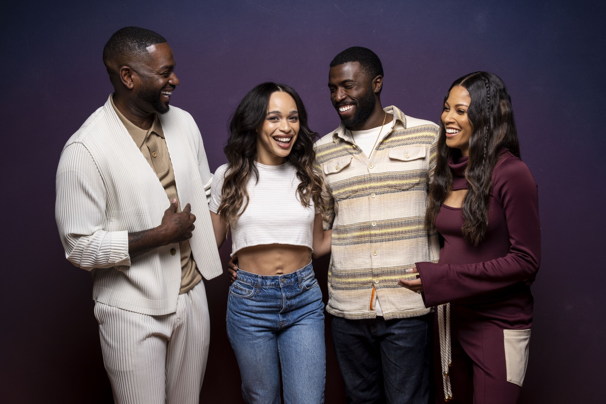 Mo McRae, Cleopatra Coleman, Y'Lan Noel and Lex Scott Davis