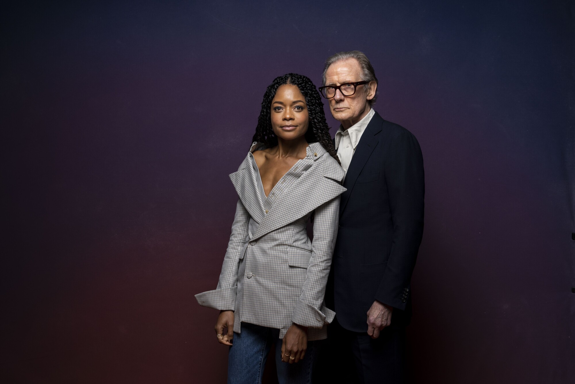 Naomie Harris and Bill Nighy