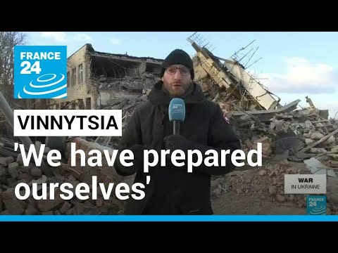 Vinnytsia: 'Russia have modern systems, but we have prepared ourselves' • FRANCE 24 English