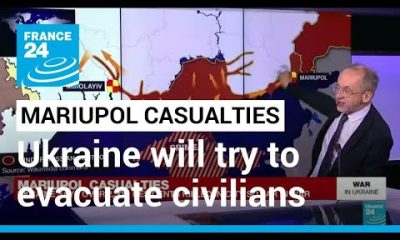 Mariupol casualties: Ten humanitarian corridors agreed for Monday • FRANCE 24 English