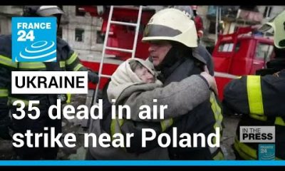 35 dead in air strike on Ukraine military base near Poland • FRANCE 24 English
