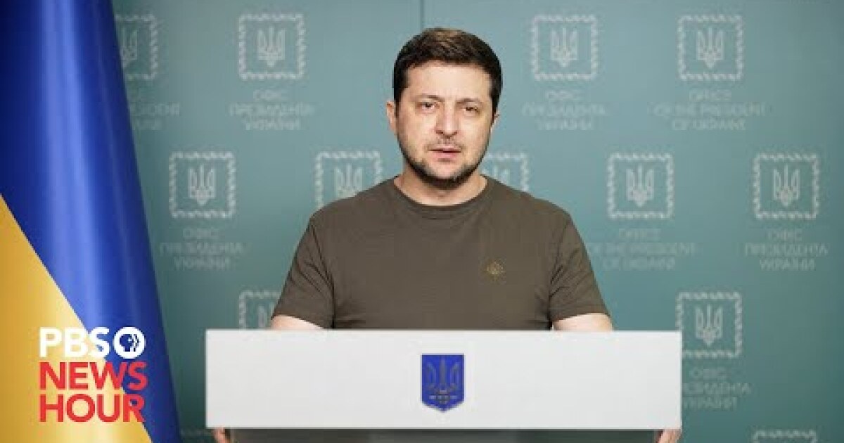 Watch live: Zelensky to likely ask Congress for more supplies to fight Russia