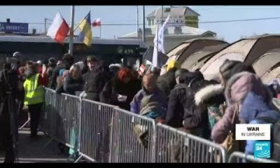 War in Ukraine: More than 2.5 million people have now fled country, UN says • FRANCE 24 English