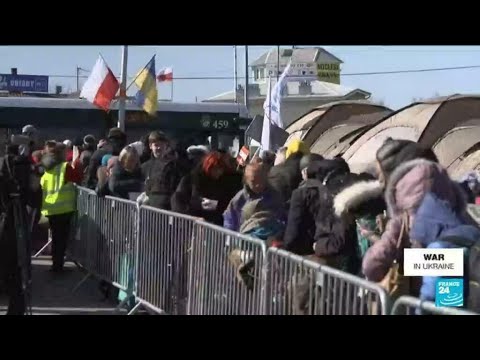 War in Ukraine: More than 2.5 million people have now fled country, UN says • FRANCE 24 English