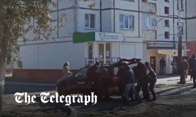Russian forces 'shoot down civilians lining up for bread' in Chernihiv, Ukraine