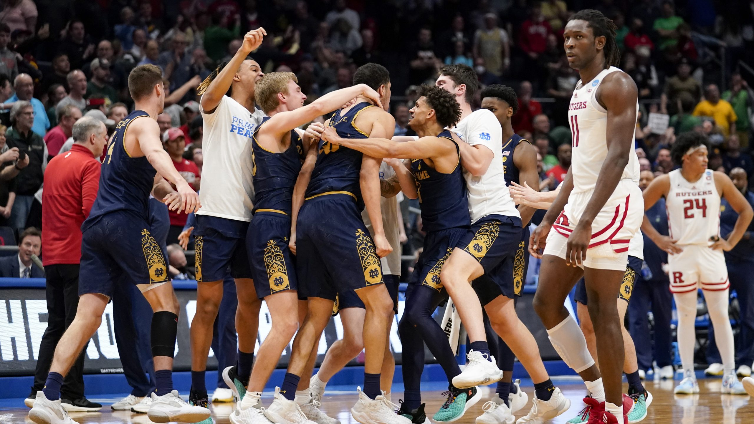 Notre Dame beats Rutgers in double OT to cap First Four