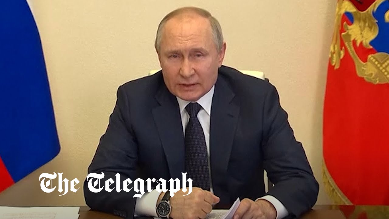 Russians spit out 'scum and traitors' like flies, Putin warns West