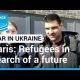 'I hope to start my life over again': Ukrainian refugees in Paris in search of a future