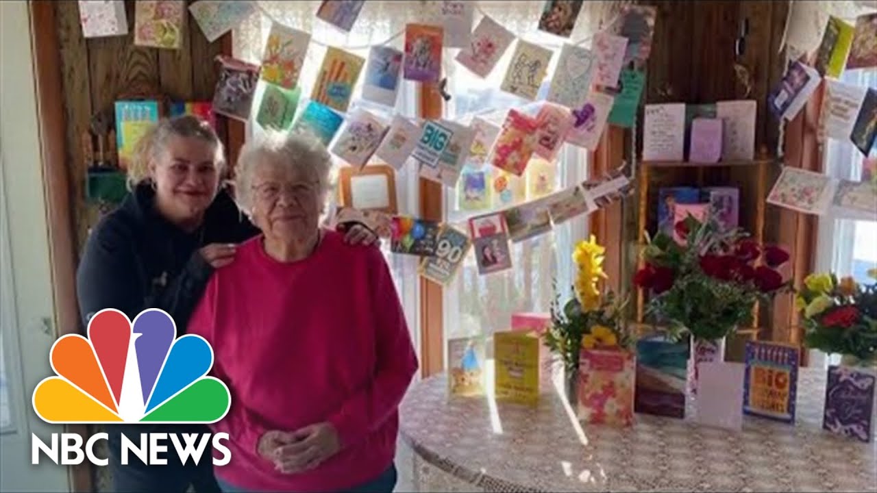 90-Year-Old Woman Receives Hundreds Of Birthday Cards After Viral Campaign