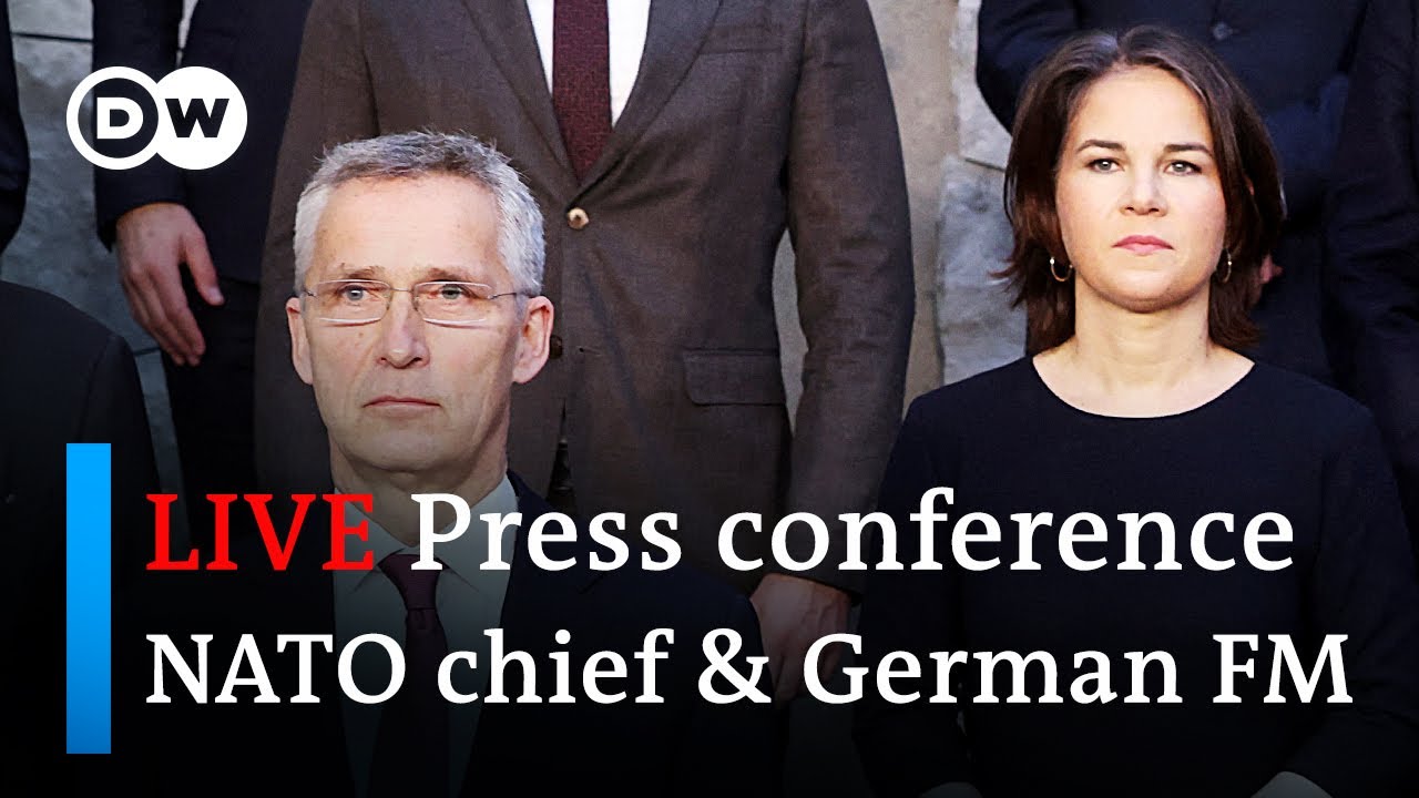 WATCH LIVE: NATO chief Stoltenberg and German Foreign Minister Baerbock give press conference