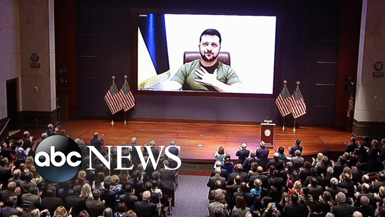 Zelenskyy addresses Congress