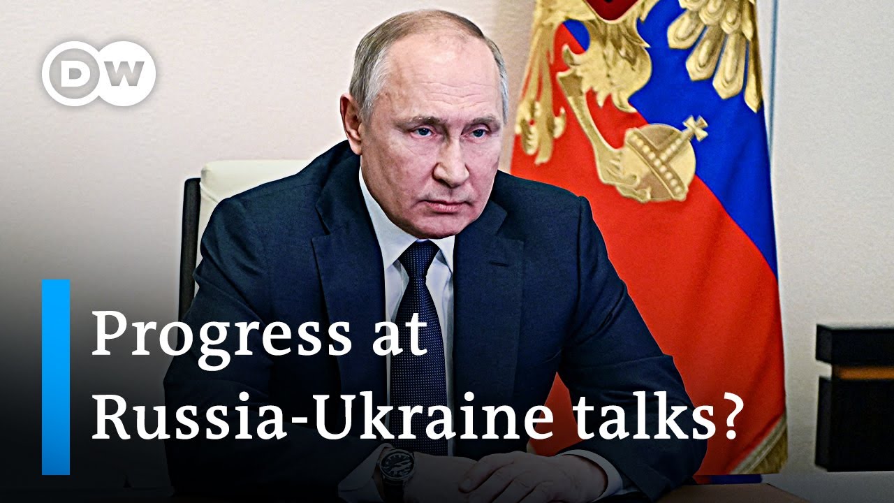 Putin blames Ukraine for stalling the peace talks with Russia | DW News