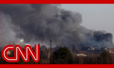 New video: CNN reports from the ground after attack in Lviv