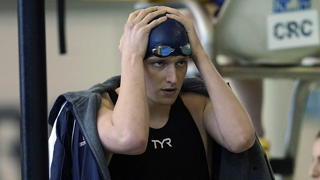 Lia Thomas finishes last place in the 100-yard freestyle final at NCAA championships