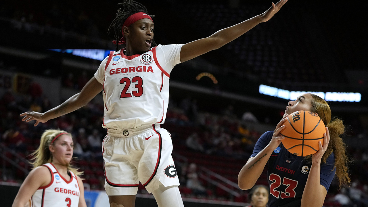 March Madness 2022: Georgia women wear down Dayton in 70-54 NCAA Tournament win