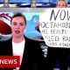 Russian journalist explains on-air TV protest over Ukraine war – BBC News