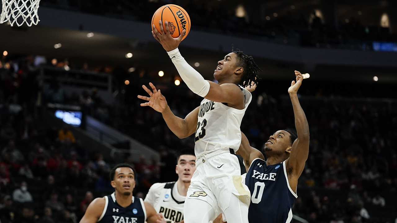 March Madness 2022: Jaden Ivey scores 22 as Purdue beats Yale 78-56 in NCAA tourney