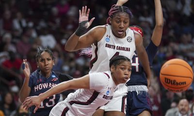 March Madness 2022: Record-setting defense leads South Carolina women to 79-21 win