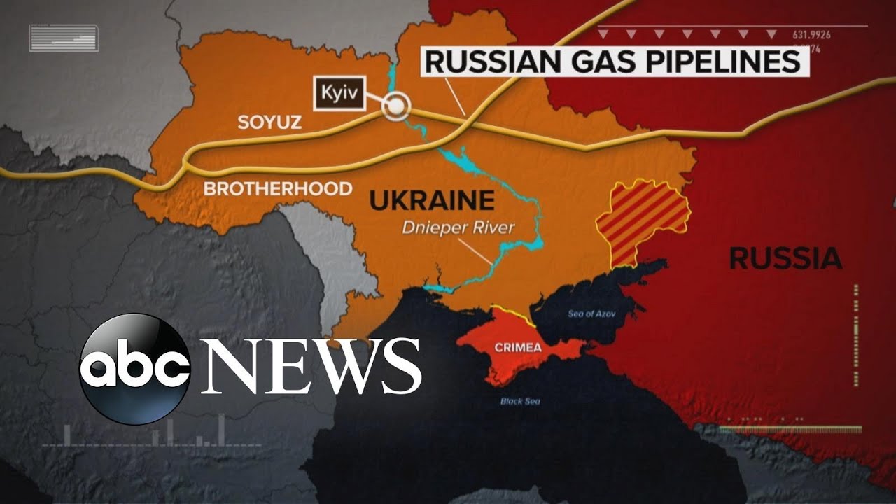 Russian oil continues to flow through Ukraine | ABCNL