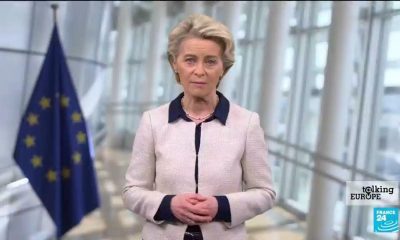 'Democracy is standing up against autocracy' in Ukraine, EU's von der Leyen says • FRANCE 24