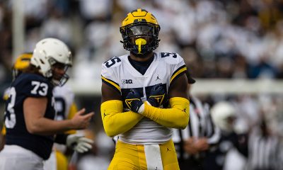 Michigan standout and likely first-round Draft pick David Ojabo tears achilles during pro day