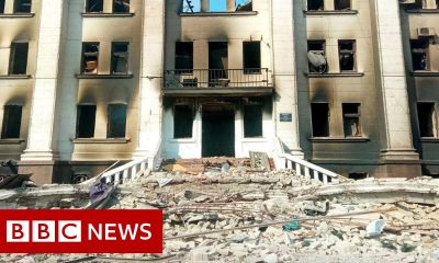 'Tanks in streets' as fighting hits Ukraine's Mariupol centre – BBC News