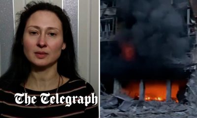 My Mariupol diary: Olga Bolgova shows the damage to her family home