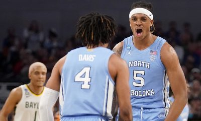 March Madness 2022: Tar Heels survive ejection, big rally, beat ’21 champ Baylor