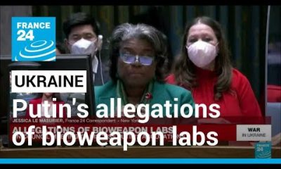 Allegations of bioweapon labs: UN Council to discuss Putin's accusations • FRANCE 24 English