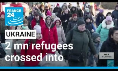 Over two million Ukraine refugees crossed into Poland • FRANCE 24 English