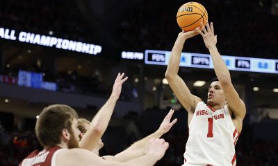 March Madness 2022: Wisconsin outlasts Colgate 67-60 as Johnny Davis leads comeback