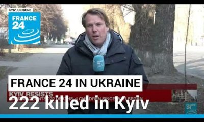 Kyiv resists: 222 killed in capital since start of war, including 60 civilians • FRANCE 24 English