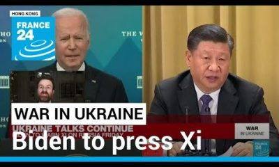 War in Ukraine: Biden to press Xi to get in line over condemnation of Russia • FRANCE 24 English